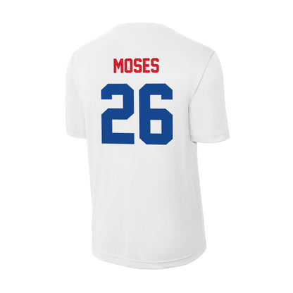 SMU - NCAA Football : Jaylen Moses - Activewear T-Shirt-1
