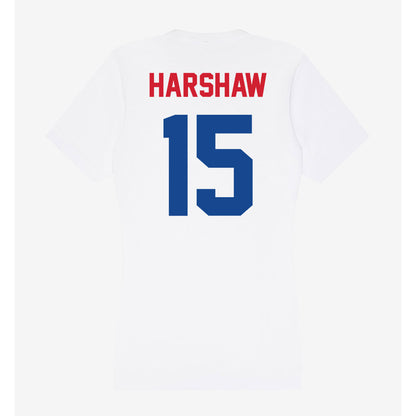 SMU - NCAA Men's Soccer : Nick Harshaw - Women's V-Neck T-Shirt-1