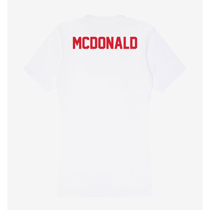 SMU - NCAA Men's Tennis : Noah McDonald - Women's V-Neck T-Shirt-1