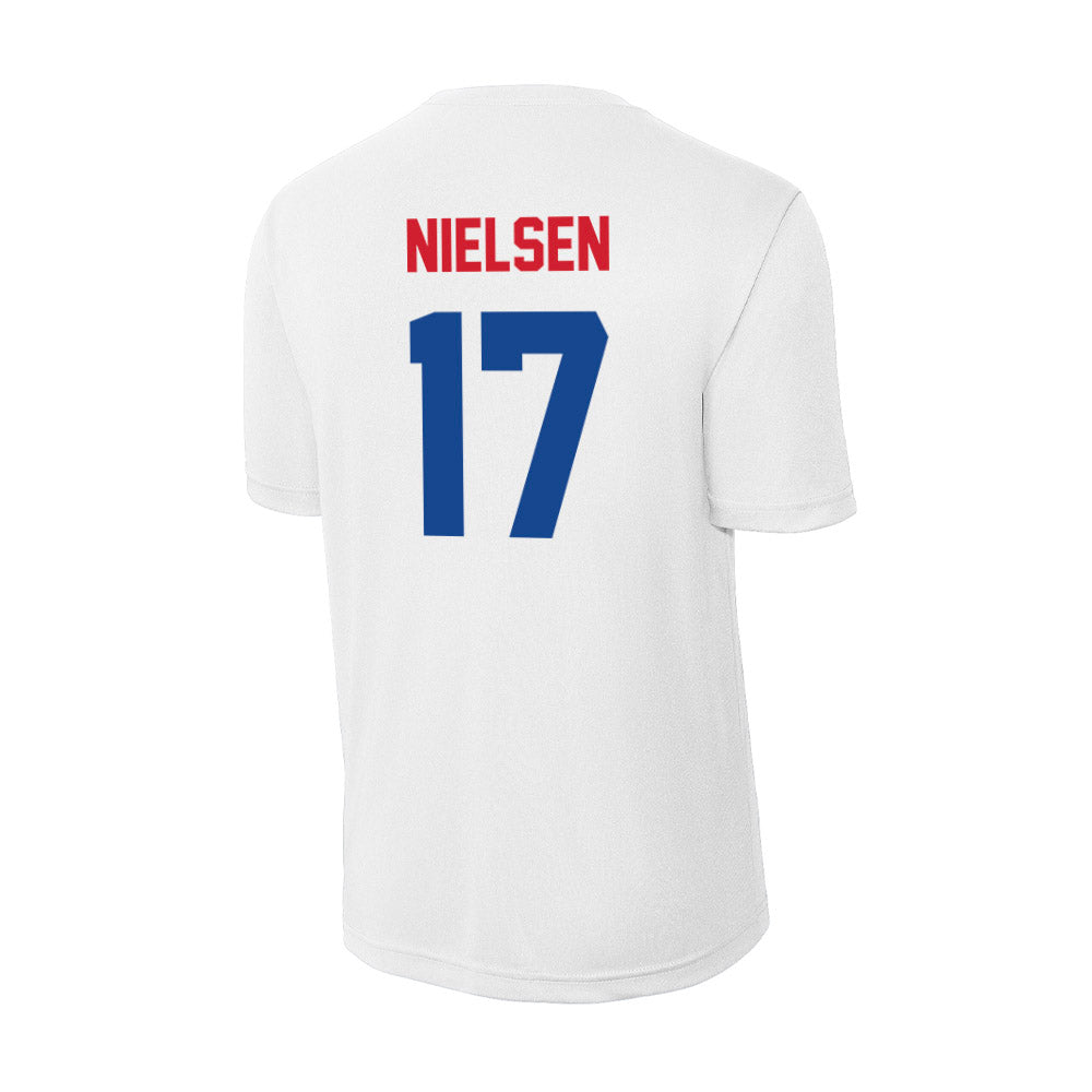SMU - NCAA Men's Soccer : Dunes Nielsen - Activewear T-Shirt-1