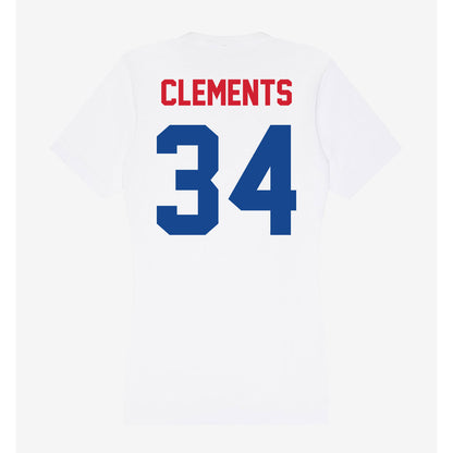 SMU - NCAA Men's Soccer : Trey Clements - Women's V-Neck T-Shirt-1
