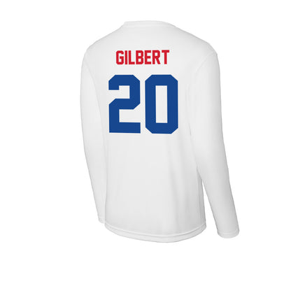 SMU - NCAA Football : Deuce Gilbert - Activewear Long Sleeve T-Shirt-1
