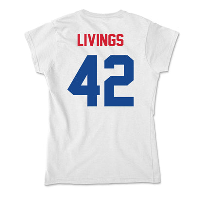 SMU - NCAA Women's Volleyball : Jadyn Livings - Soft Style Women’s T-Shirt-1