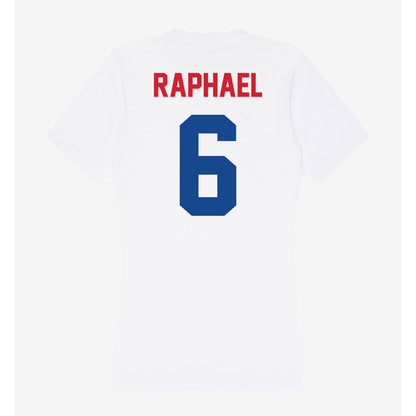 SMU - NCAA Football : Kendrick Raphael - Women's V-Neck T-Shirt-1