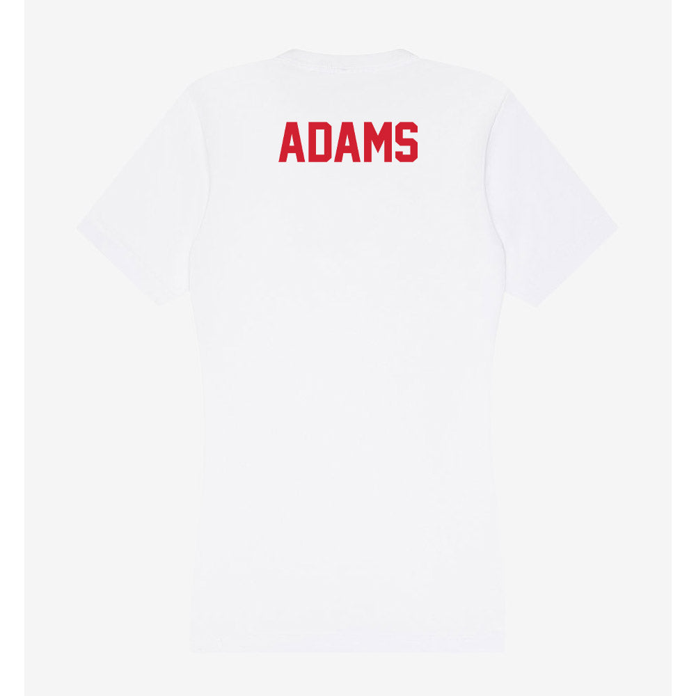 SMU - NCAA Football : Jordyn Adams - Women's V-Neck T-Shirt-1
