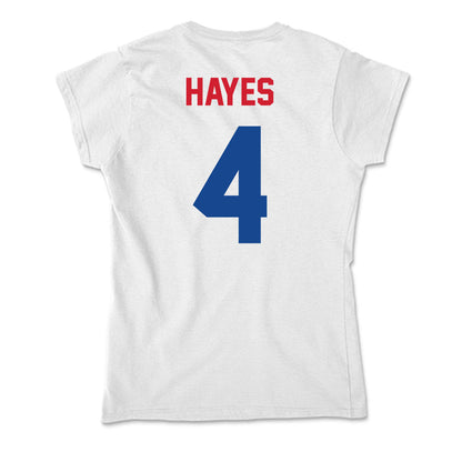 SMU - NCAA Women's Soccer : Peyton Hayes - Soft Style Women’s T-Shirt-1