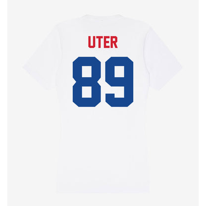 SMU - NCAA Football : Miles Uter - Women's V-Neck T-Shirt-1