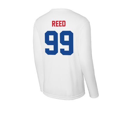 SMU - NCAA Football : Nick Reed - Activewear Long Sleeve T-Shirt-1
