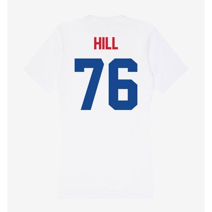 SMU - NCAA Football : Drew Hill - Women's V-Neck T-Shirt-1