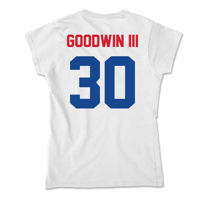 SMU - NCAA Football : Kenneth Goodwin III - Soft Style Women’s T-Shirt-1