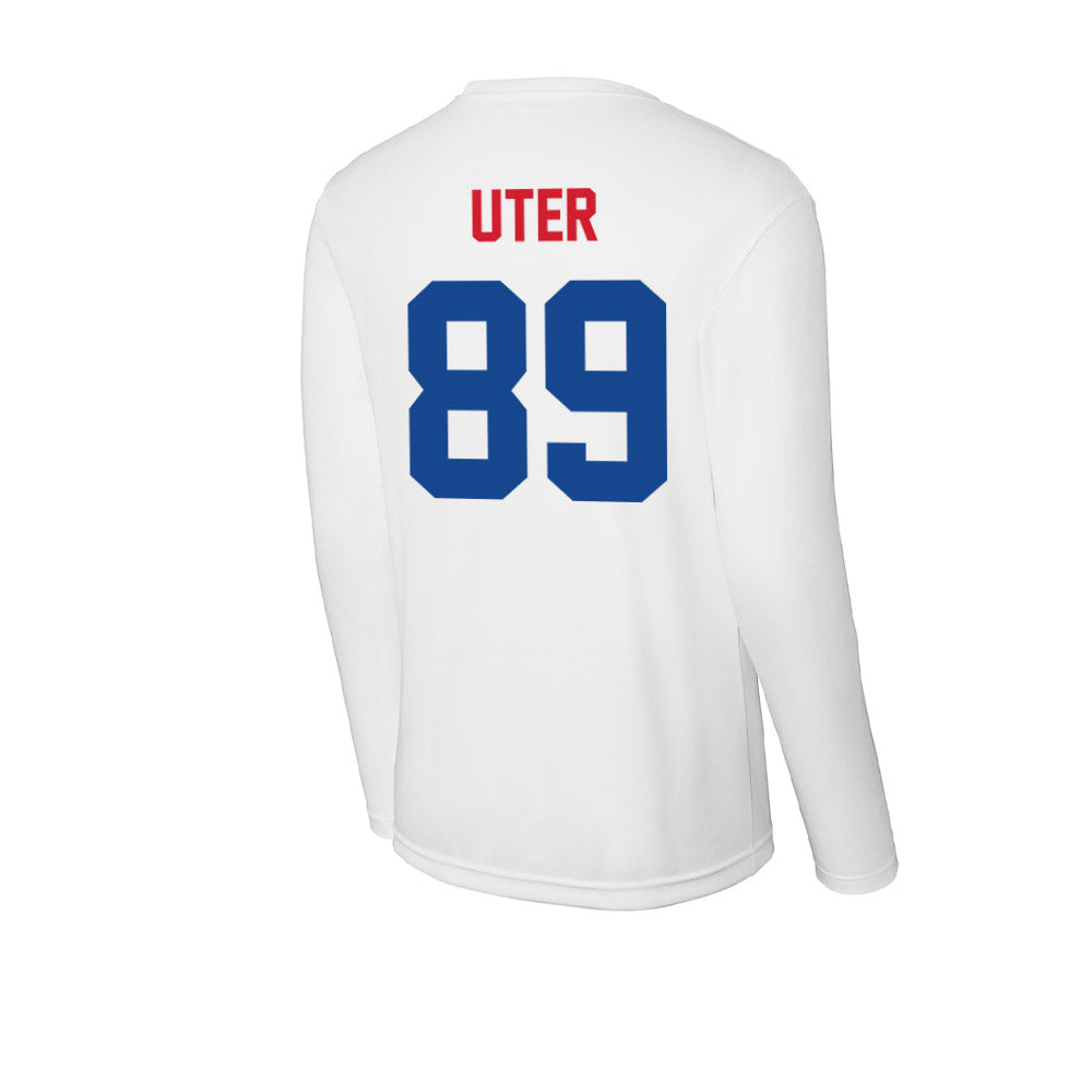 SMU - NCAA Football : Miles Uter - Activewear Long Sleeve T-Shirt-1