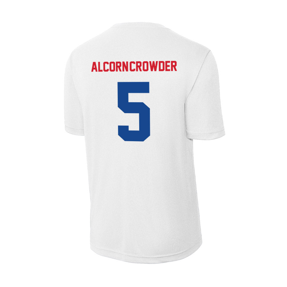 SMU - NCAA Football : Malcolm Alcorn-Crowder - Activewear T-Shirt-1