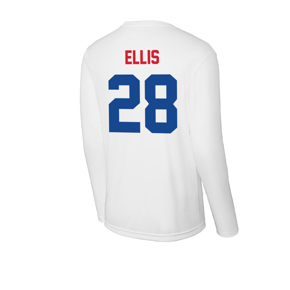 SMU - NCAA Men's Soccer : Anden Ellis - Activewear Long Sleeve T-Shirt-1