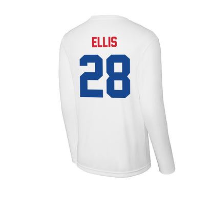 SMU - NCAA Men's Soccer : Anden Ellis - Activewear Long Sleeve T-Shirt-1