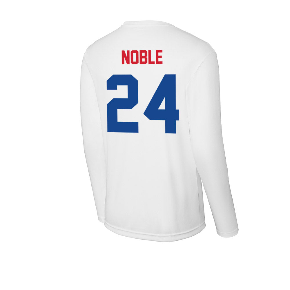 SMU - NCAA Women's Soccer : Kaylee Noble - Activewear Long Sleeve T-Shirt-1