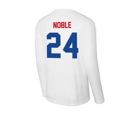 SMU - NCAA Women's Soccer : Kaylee Noble - Activewear Long Sleeve T-Shirt-1