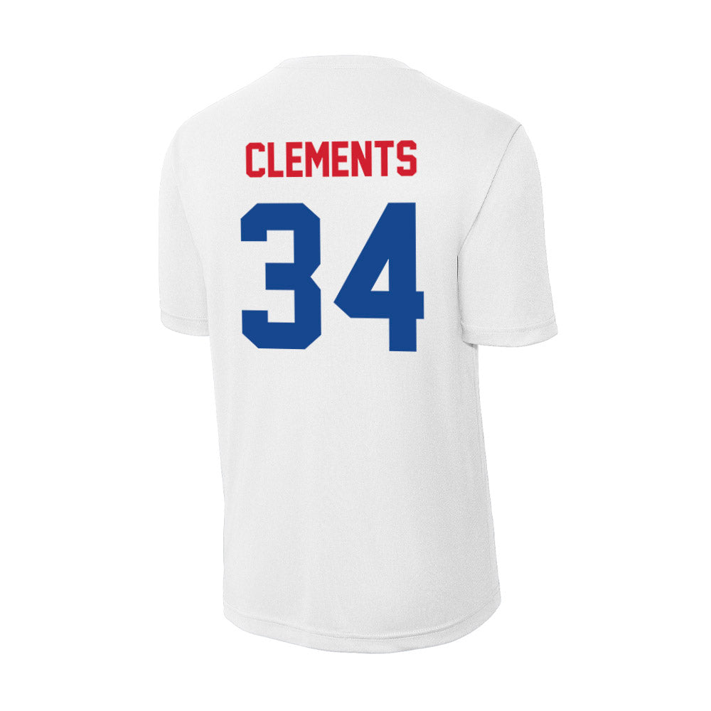 SMU - NCAA Men's Soccer : Trey Clements - Activewear T-Shirt-1