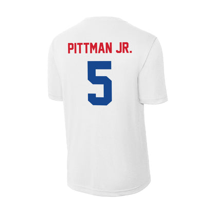 SMU - NCAA Football : Randy Pittman Jr. - Activewear T-Shirt-1