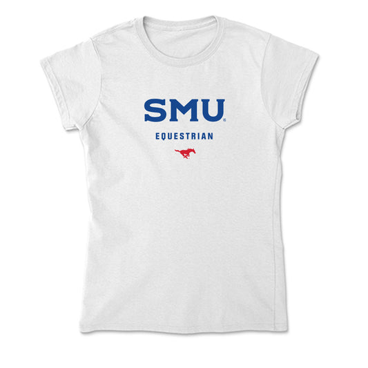 SMU - NCAA Equestrian : Shaelyn Boutelle - Soft Style Women’s T-Shirt-0