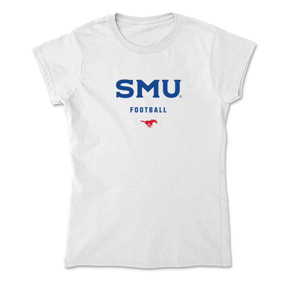 SMU - NCAA Football : Carterrious Brown - Soft Style Women’s T-Shirt-0
