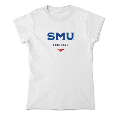 SMU - NCAA Football : Carterrious Brown - Soft Style Women’s T-Shirt-0
