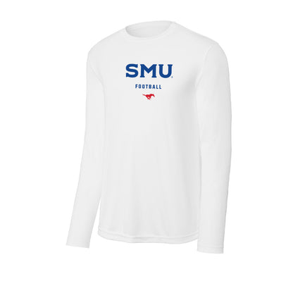 SMU - NCAA Football : Link Rhodes - Activewear Long Sleeve T-Shirt-0