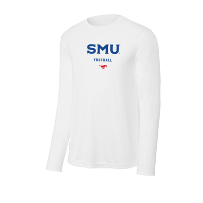 SMU - NCAA Football : Jimmy Wyrick - Activewear Long Sleeve T-Shirt-0