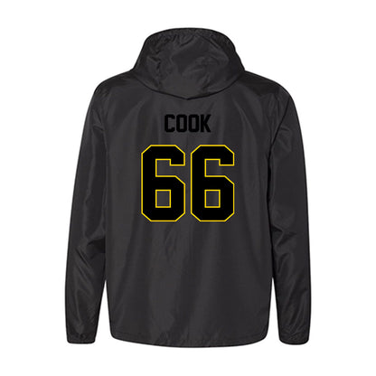 Centre College - NCAA Football : Brody Cook - Classic Shersey Windbreaker-1