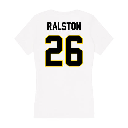 Centre College - NCAA Women's Soccer : Meg Ralston - Women's V-Neck T-Shirt-1