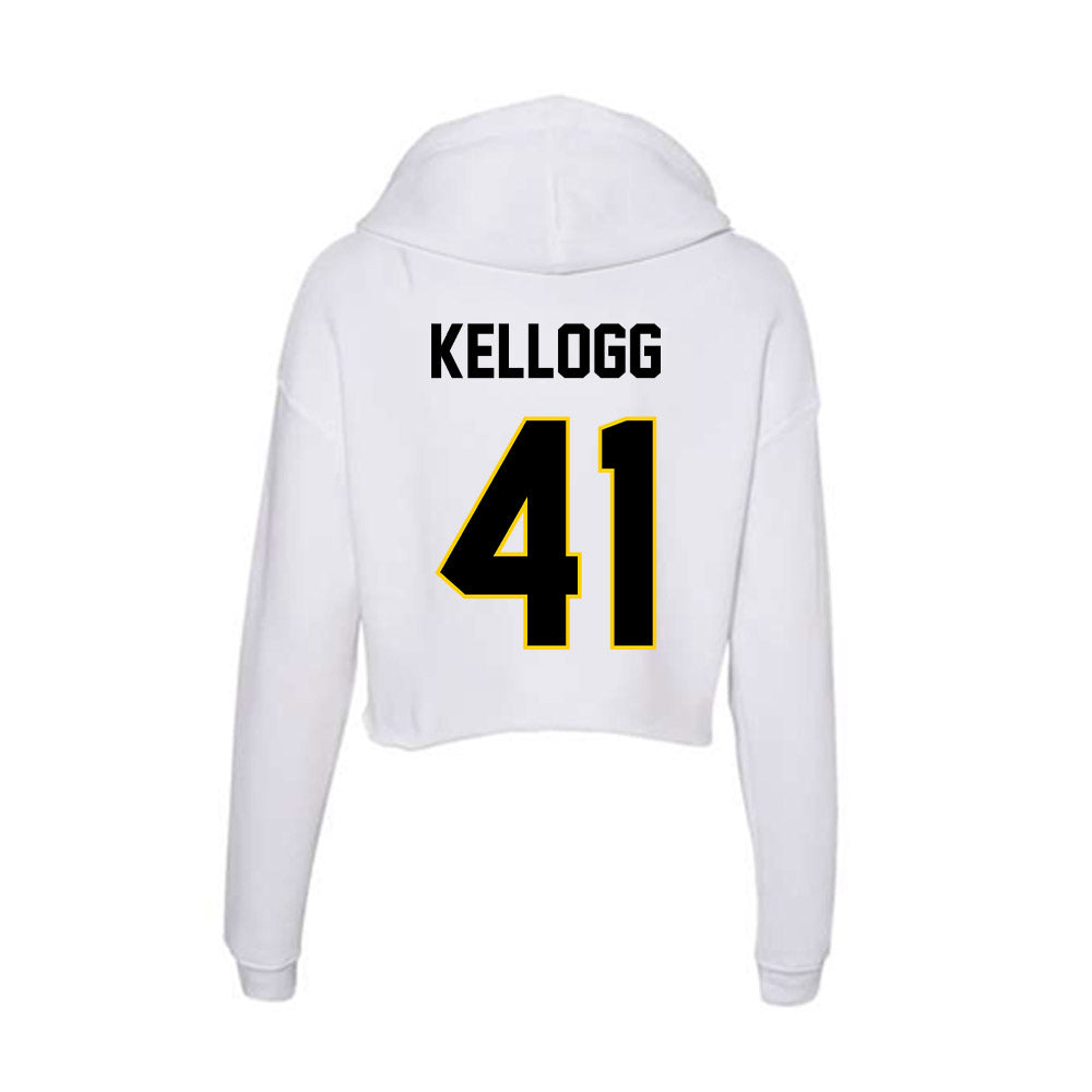 Centre College - NCAA Men's Lacrosse : Nick Kellogg - Women's Crop Fleece Hoodie-1