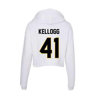 Centre College - NCAA Men's Lacrosse : Nick Kellogg - Women's Crop Fleece Hoodie-1