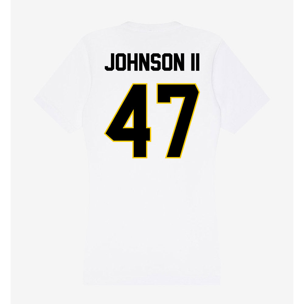 Centre College - NCAA Football : Deuce Johnson II - Classic Shersey Women's V-Neck T-Shirt-1