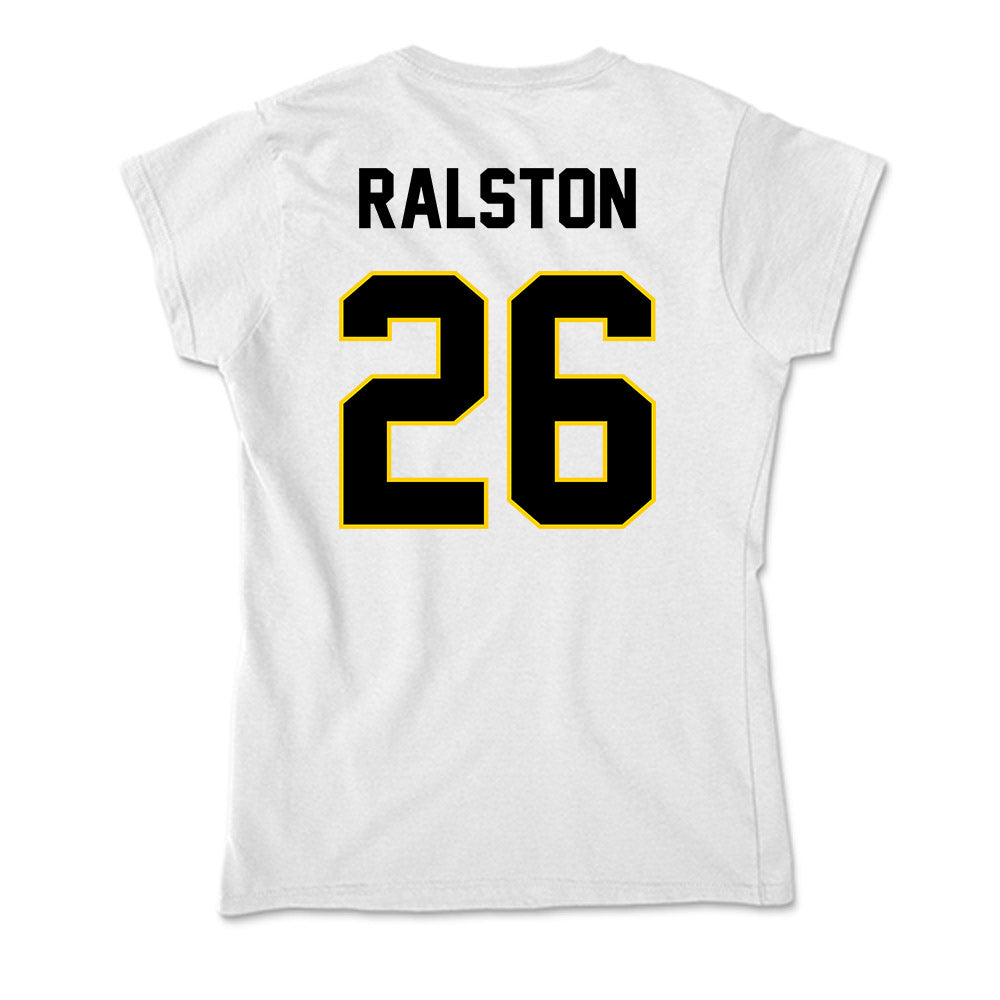 Centre College - NCAA Women's Soccer : Meg Ralston - Soft Style Women’s T-Shirt-1