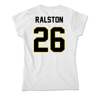 Centre College - NCAA Women's Soccer : Meg Ralston - Soft Style Women’s T-Shirt-1