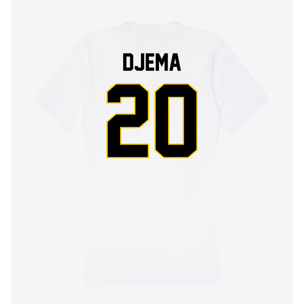 Centre College - NCAA Men's Basketball : Johnny Djema - Women's V-Neck T-Shirt-1