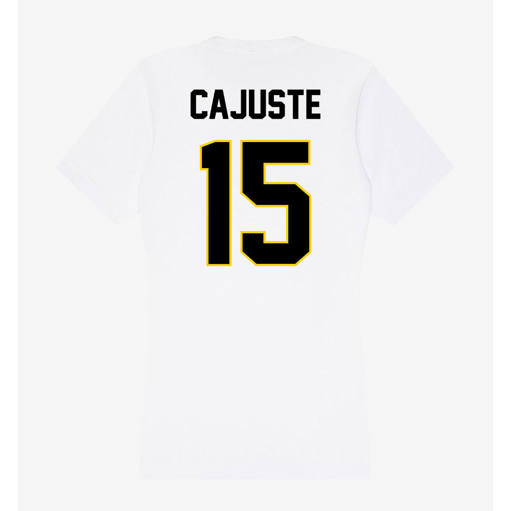 Centre College - NCAA Men's Soccer : Ethan Cajuste - Women's V-Neck T-Shirt-1