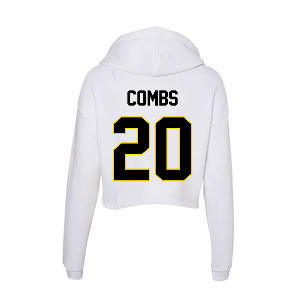 Centre College - NCAA Women's Basketball : Isabelle Combs - Women's Crop Fleece Hoodie-1
