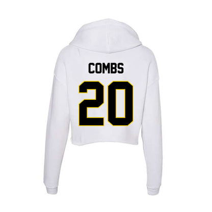 Centre College - NCAA Women's Basketball : Isabelle Combs - Women's Crop Fleece Hoodie-1
