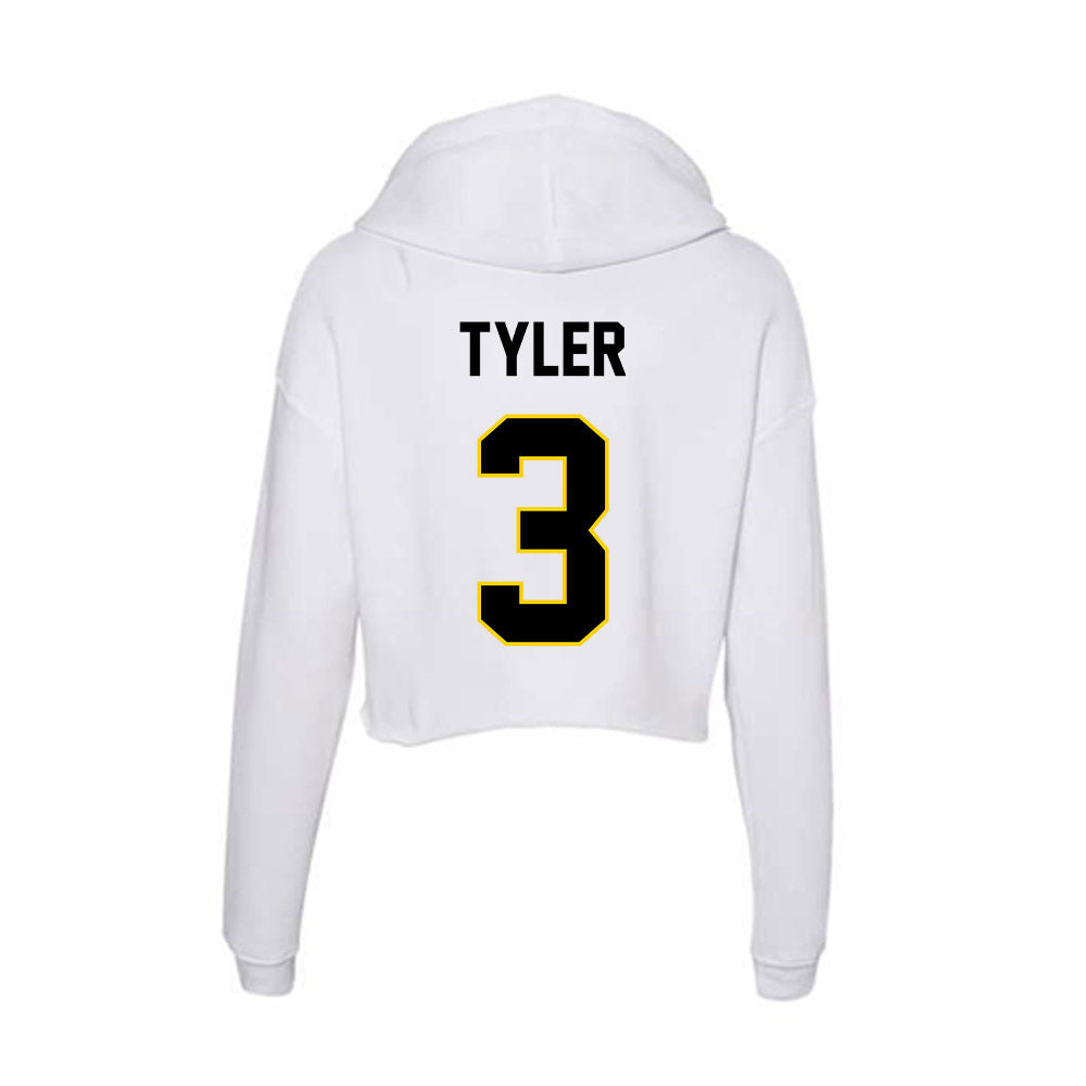 Centre College - NCAA Men's Soccer : Jacob Tyler - Women's Crop Fleece Hoodie-1