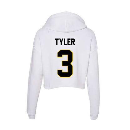 Centre College - NCAA Men's Soccer : Jacob Tyler - Women's Crop Fleece Hoodie-1
