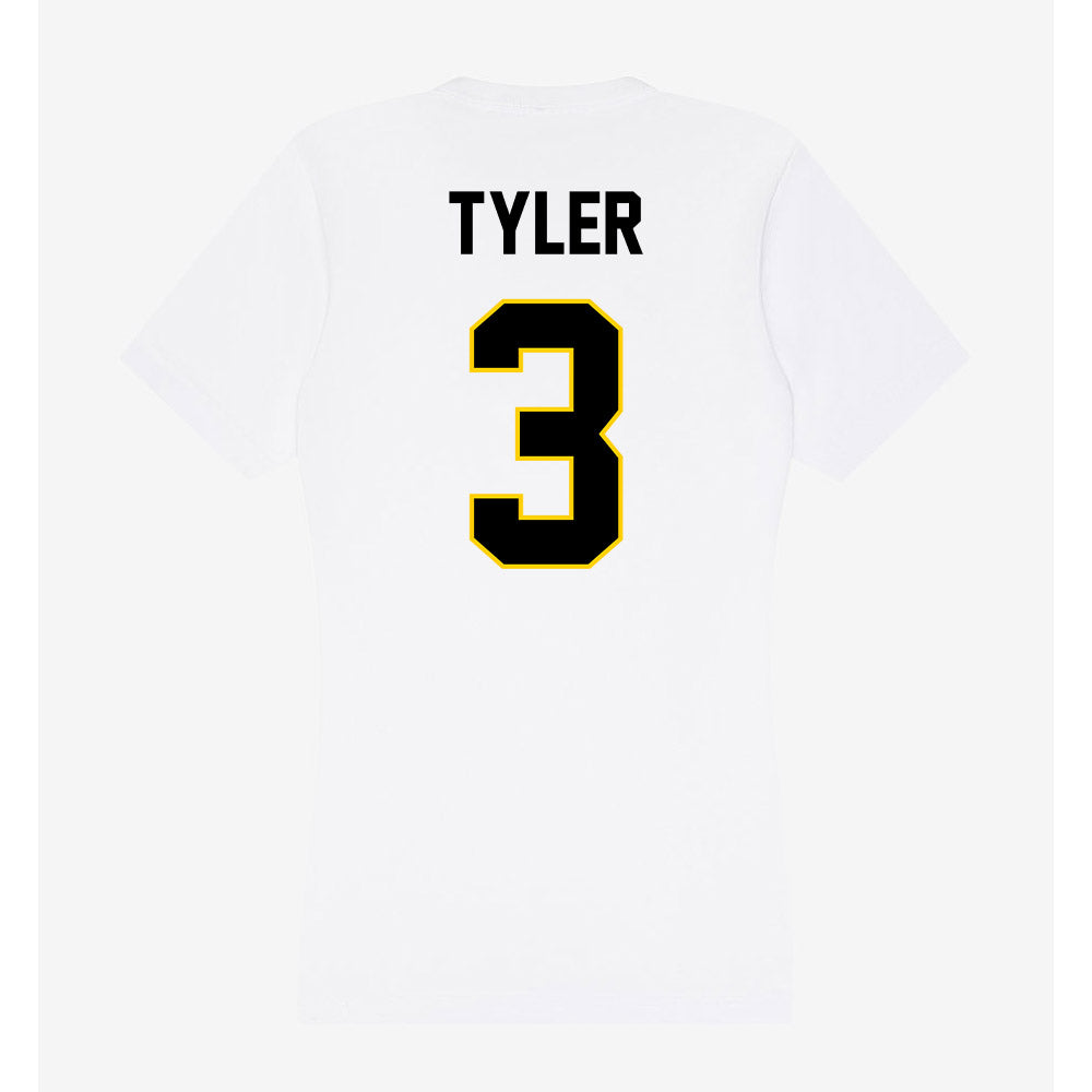 Centre College - NCAA Men's Soccer : Jacob Tyler - Women's V-Neck T-Shirt-1
