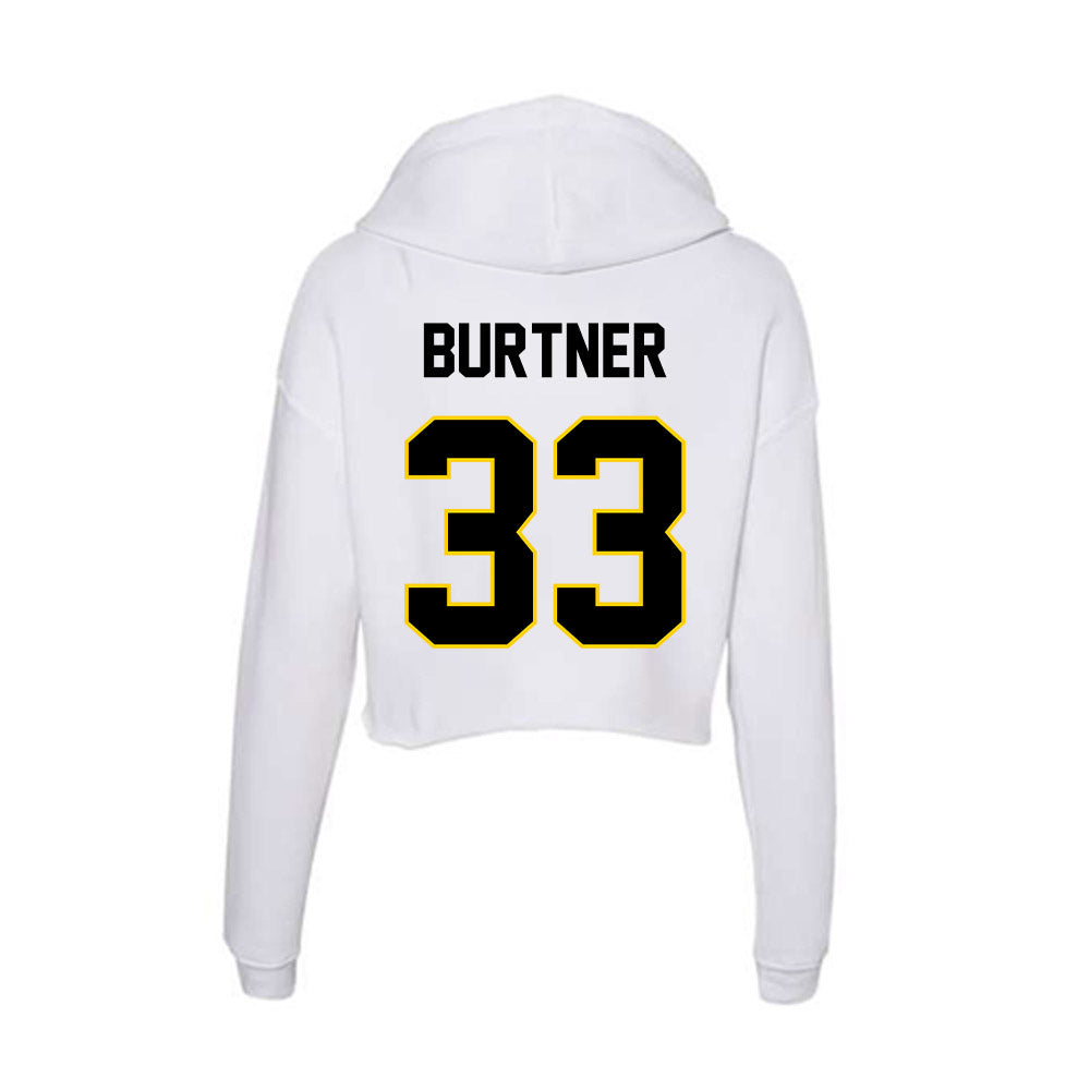 Centre College - NCAA Men's Basketball : Max Burtner - Women's Crop Fleece Hoodie-1
