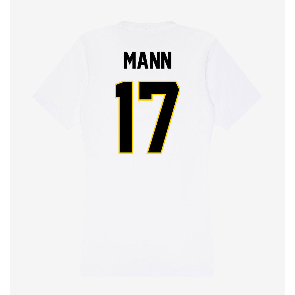 Centre College - NCAA Women's Soccer : Ella Mann - Women's V-Neck T-Shirt-1