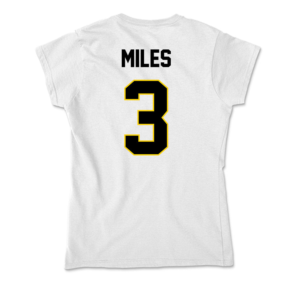 Centre College - NCAA Women's Soccer : Ashlyn Miles - Soft Style Women’s T-Shirt-1