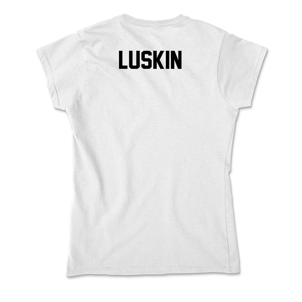 Centre College - NCAA Men's Cross Country : Jackson Luskin - Soft Style Women’s T-Shirt-1