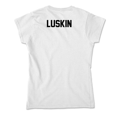 Centre College - NCAA Men's Cross Country : Jackson Luskin - Soft Style Women’s T-Shirt-1