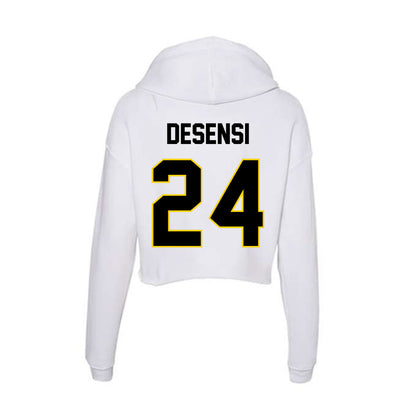 Centre College - NCAA Football : Will DeSensi - Women's Crop Fleece Hoodie-1