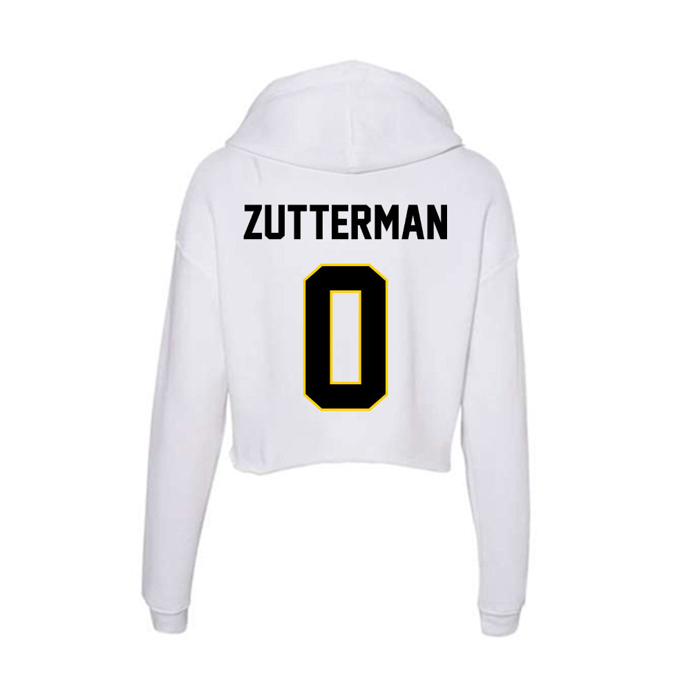 Centre College - NCAA Women's Soccer : Gracie Zutterman - Women's Crop Fleece Hoodie-1