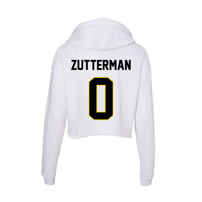 Centre College - NCAA Women's Soccer : Gracie Zutterman - Women's Crop Fleece Hoodie-1