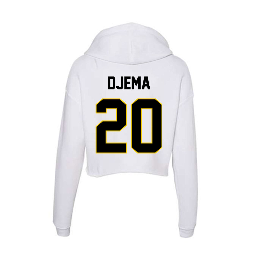 Centre College - NCAA Men's Basketball : Johnny Djema - Women's Crop Fleece Hoodie-1